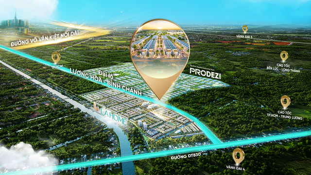 Đường Võ Văn Kiệt nối dài đưa LA Home bước vào chu kỳ tăng giá mới - Ảnh 1