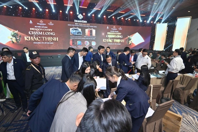 Gần 300 nền đất tại dự án Dragon Eden đã có chủ ngay trong ngày mở bán - Ảnh 1