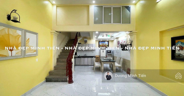 Nhà 4 tầng dân xây phân lô tuyến 2 Văn Cao bên chẵn - Ngang 5m - Cách đường 50m