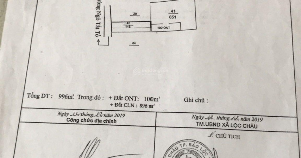 Sốc nặng: Bán nhà mặt tiền đường Ngô Tất Tố 1000m2, giá chỉ 3 tỷ