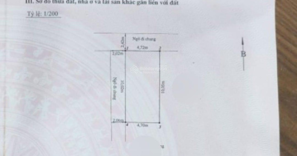 Căn góc 4 tầng, ngõ Nguyễn Tường Loan, 3,5 tỷ