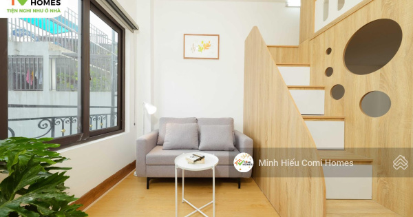 Comi Homes cho thuê phòng duplex 2 giường ngủ đủ đồ mới tinh tại ngõ 33 Văn Cao, Ba Đình