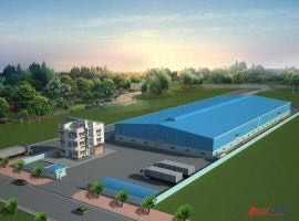 Bán kho xưởng sân bãi 4000m2 mặt tiền QL14 Cưmgar pháp lý thổ cư 400m2, kho 600m2, sân bê tông