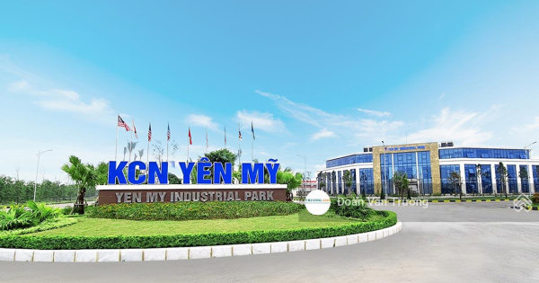 Mở bán KCN Yên Mỹ 1 Thuộc Xã Trung hòa, Tân Lập,H.Yên Mỹ ,Hưng Yên. DT: 1ha -2ha-3ha.Giá 3.152tr/m2