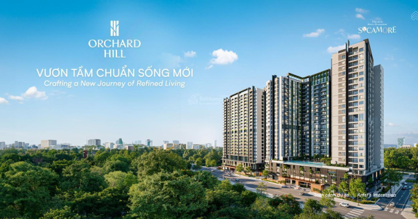 Chính thức nhận booking có hoàn lại phân khu cao tầng Orchard Hill - Sycamore Bình Dương