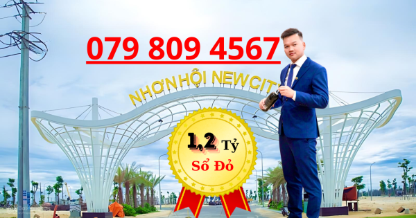 Nhơn Hội New City giỏ hàng 300 nền đất biển sổ đỏ giá rẻ từ 1,2 tỷ giá đầu tư tốt nhất 8/2024