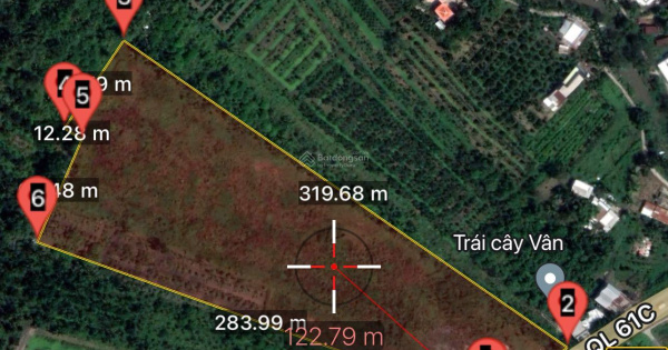 BÁN ĐẤT KHO XƯỞNG 20,380m2 - MẶT TIỀN QL61C - NHƠN NGHĨA - PHONG ĐIỀN