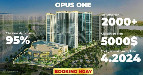 SIÊU PHẨM THE OPUS ONE - MỞ BÁN PHÂN KHU ĐỈNH NHẤT VINHOMES GRAND PARK Q9, GIỎ HÀNG TRỰC TIẾP CĐT