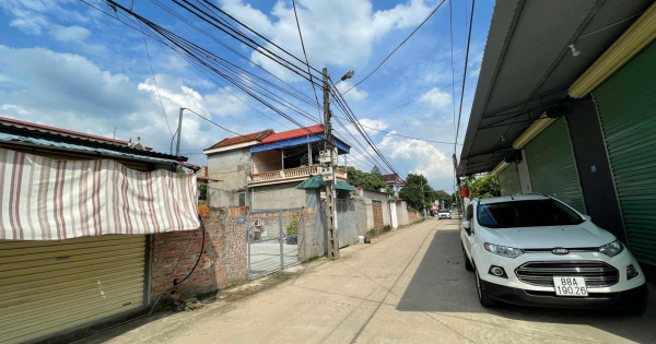 Bán lô đất chính chủ tài chính nhỉnh 1 tỷ vị trí trung tâm chợ Lập Trí, Minh Trí, Sóc Sơn, Hà Nội