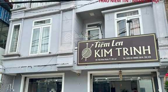 Bán nhà 2 mặt tiền Thủ Khoa Huân, Phường 1, Đà Lạt vị trí kinh doanh đắc địa