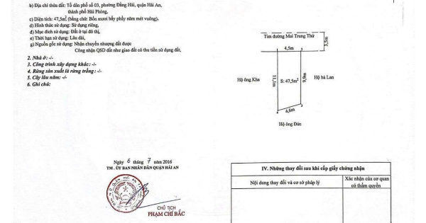 Bán nhà cấp 4 mặt đường Mai Trung Thứ Lũng Đông 48m2 ngang 4,5m giá chỉ 3,150 tỷ