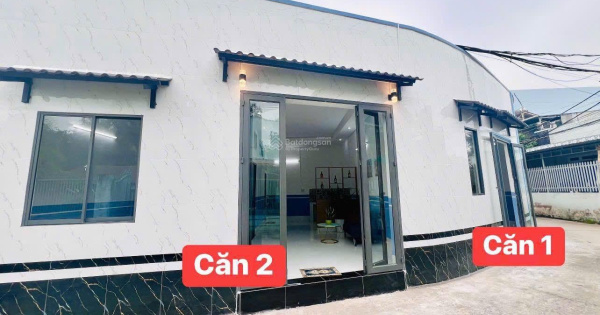 Bán 2 căn nhà mới 100% lộ ô tô đậu trước nhà hẻm 5 Bùi Hữu Nghĩa giá chỉ 1 tỷ 580 triệu