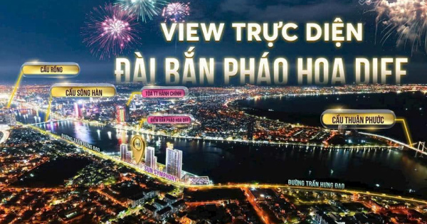 ĐỘC QUYỀN 6 CĂN VIEW PHÁO HOA TẦNG TRUNG DUY NHẤT TRÊN THỊ TRƯỜNG CK LÊN ĐẾN 17%+ 7 CHỈ VÀNG