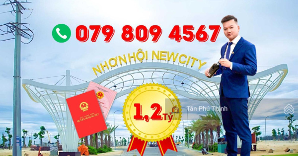 Nhơn Hội New City giỏ hàng 300 nền đất biển sổ đỏ giá rẻ từ 1,2 tỷ giá đầu tư tốt nhất 8/2024