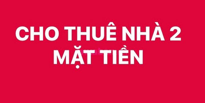 Cho thuê nhà 2 mặt tiền đường Nguyễn Tri Phương, Quận 10, 5x14m