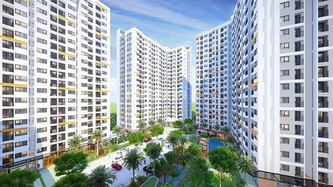 Mở bán 2024 căn hộ chung cư cao cấp ngay mặt tiền Quốc Lộ 1