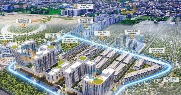 Bán đất Luxury chợ Cống Mới, Dương Khuê, KQH Xuân Phú, Huế, 114m2, giá 173 tỷ