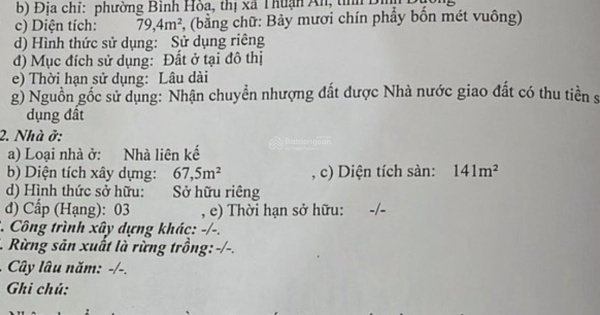 Tôi cần bán căn nhà 1 lầu Bình Hòa trong khu dân cư DT 80m2 ngang 5m đường nhựa 12m gần cầu Ông Bố