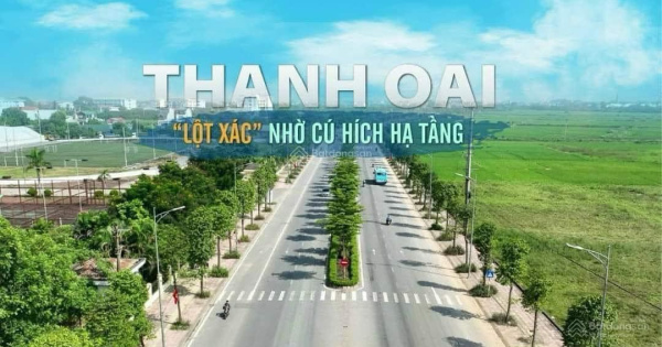 Chính chủ cần bán đất TM DV Kim Bài, Thanh Oai, HN. DT 150 MT 6m Đ 21m, giá: 24tr/m2 LH 0989 388 ***