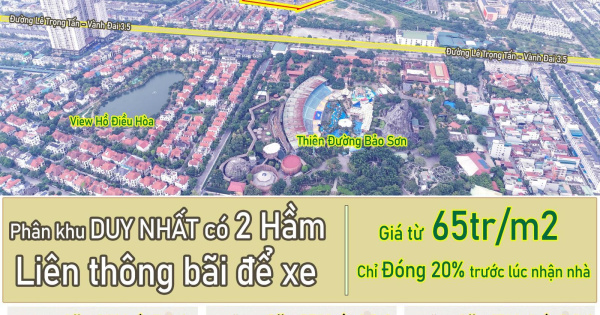 Bán căn hộ Stu,1PN,2PN,3PN giá Gốc ký HĐMB trực tiếp CĐT; phân khu 2 hầm full chỗ để ô tô; CK 18%