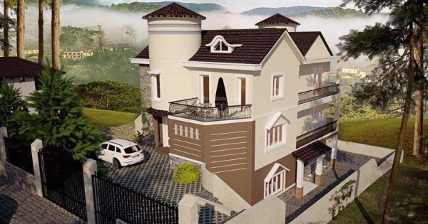 Chính chủ gửi bán căn villa mặt tiền 23 Yên Thế, P10, TP. Đà Lạt, 16.2x18.7m, 0908 140 ***