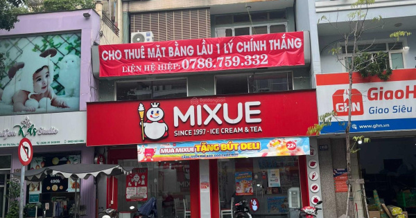 Cho thuê mặt bằng lầu 1 - Mặt tiền Lý Chính Thắng Q3