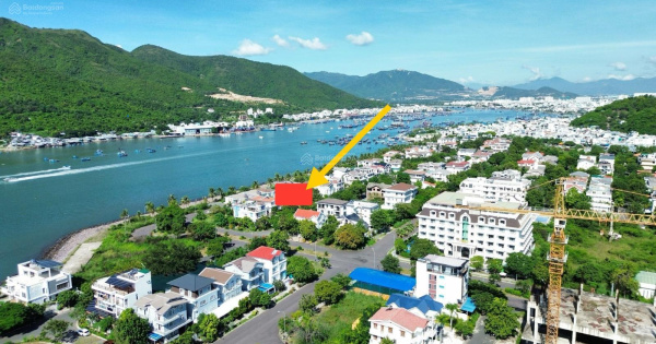 Bán đất biệt thự An Viên Nha Trang, 264m2, hướng Đông Bắc, sát mặt biển. Giá 75 tr/m2