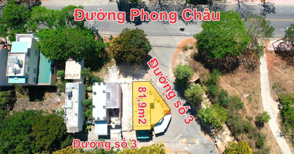 Bán nhà căn góc sát đường Phong Châu - Tỉnh lộ 3, Vĩnh Thái, Nha Trang