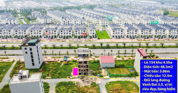 Bán đất Vân Canh khu 4,5ha; phân lô vỉa hè, 48m2, sát KĐT An Lạc Green Symphony, 0977 126 ***