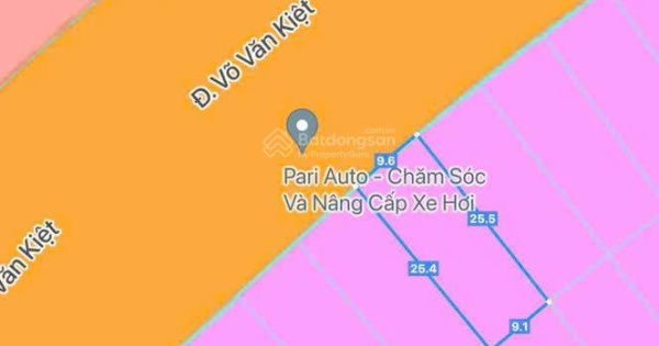 Chính chủ gửi bán mt Võ Văn Kiệt , chủ cần bán nhanh hạ 400tr , khu dân cư , vị trí đắc địa