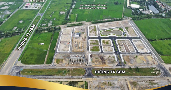 Bán đất nền KĐT Tân Thanh Elite City Hà Nam, gần trung tâm hành mới chính huyện Thanh Liêm