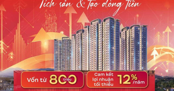 Căn hộ 2 ngủ - sinh dòng tiền TỐT NHẤT ở tp. Thái Nguyên