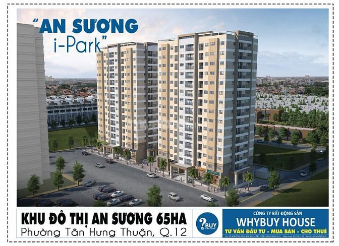 Bán căn hộ 100m2 An Sương Ipark, Quận 12 căn góc 3 PN, giá rẻ 3.8 tỷ.