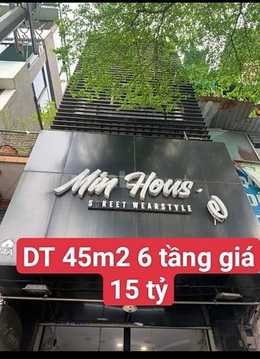 Mặt Phố 19/5, Lô góc, 45m2 6 tầng giá 15 tỷ