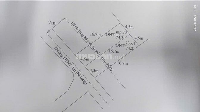 Cần Bán Gấp Trong Tuần  Nhà Liền Kề Tại ẤP 4,Tân Bình, Tân trụ LonG An