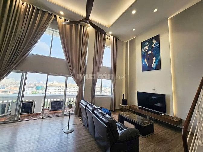 Bán gấp căn hộ duplex Mỹ Khánh 198m2, 2 tầng, view Bitexco và Landmark