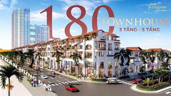 Chỉ 200 căn villa và shophouse Symphony sông Hàn giá từ 18tỷ siêu hiếm