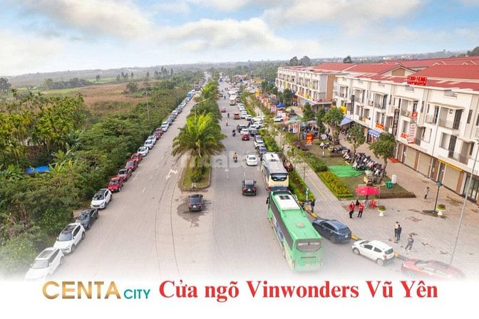 Bán Nhà phố SH2 Centa City mặt Đường 56m - Cửa ngõ Vinhomes Vũ Yên