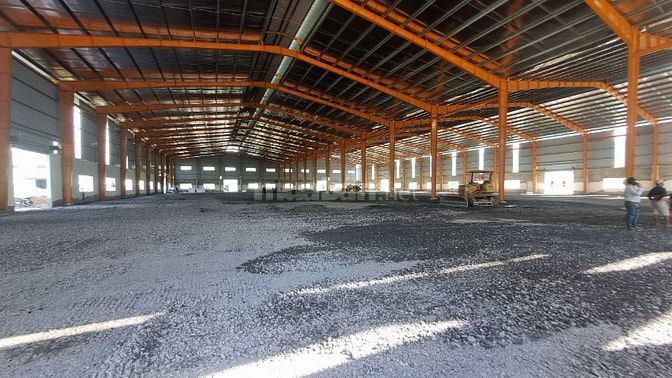 Cho thuê kho xưởng mới KCN Đức Hòa, Long An kv : 10.000m2, x : 6.000m2