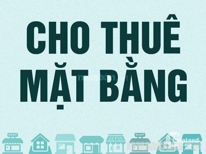 Cho thuê mặt bằng mặt tiền đường Cách Mạng Tháng 8, Phường 4, Tân Bình