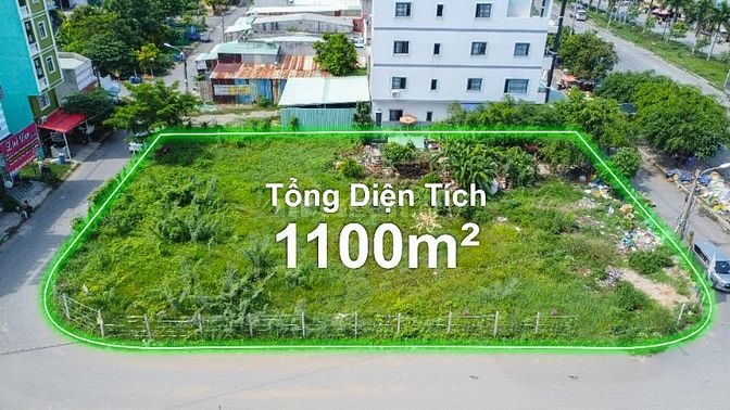 Cho thuê mặt bằng diện tích 1100m2 tại đường Hải Sơn - Tân Đức