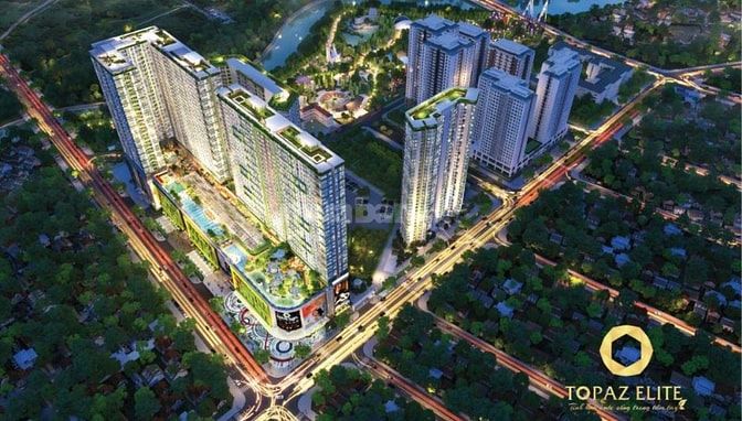 Bán 78,88m2, 2PN, 2WC, Full nội thất, P1A, Topaz Elite, Q8, 3,75 tỷ