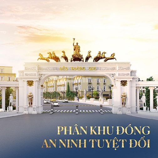 Biệt thự đơn lập phân khu Hoàng Gia hướng ĐN diện tích 339m2 dát vàng