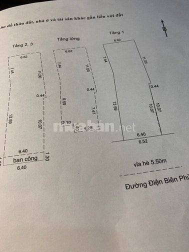 Bán nhà mặt tiền đường Điện Biên Phủ, quận Thanh khê, Đà Nẵng