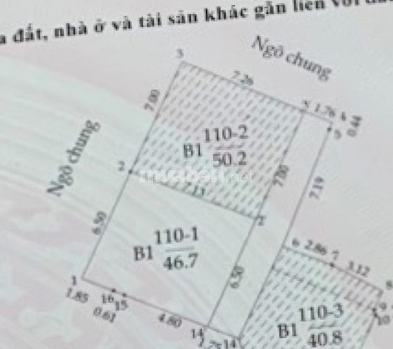 Bán Nhà Xã Đàn Đống Đa 47m 4 tầng Mặt tiền 6.5m Sổ vuông Như Ảnh 6,5Tỷ