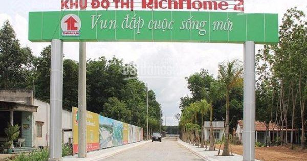 Kẹt tiền cần bán gấp lô đất sổ sẵn khu đô thị Richhome 2 ở Phường Hòa Lợi, TP Bến Cát, hỗ trợ vay