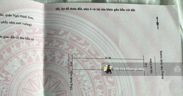 Bán đất KĐT Phú Mỹ An trục thông, gần các tòa chung cư Plaza FPT, dân cư đông đúc, DT: 156m2