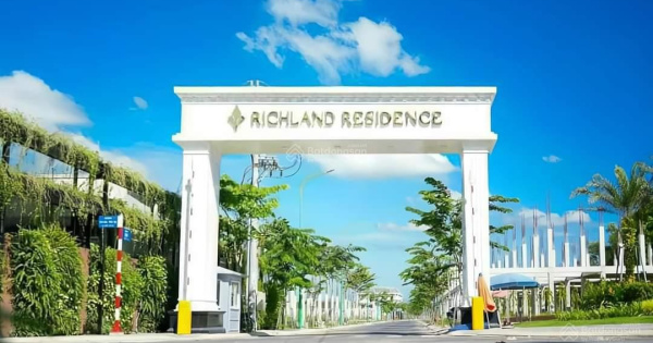 Đầu tư đất nền tại dự án Richland Residence chắc thắng chỉ 320tr/nền