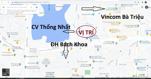 Cho thuê phòng trong nhà chính chủ đối diện đại học Bách Khoa