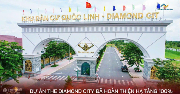 Chính chủ sang lỗ 500 triệu nền 90m2 tại dự án Diamond City SHR. LH 0932 094 ***